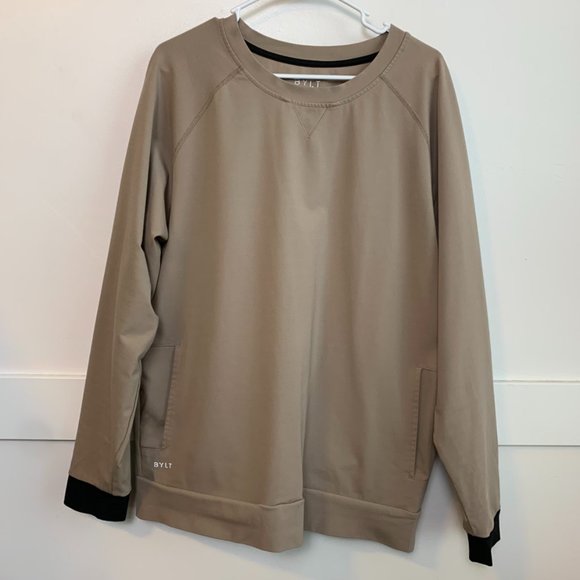 Bylt Basics Tan Premium Crewneck Sweatshirt - Picture 4 of 9